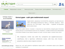 Tablet Screenshot of kotostudio.ru